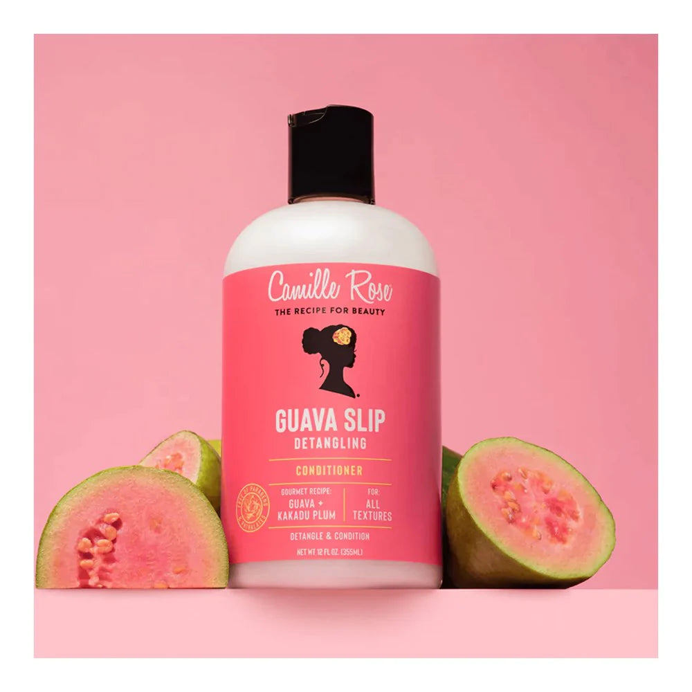 By Camille Rose
CAMILLE ROSE Guava Slip Detangling Conditioner (12oz)