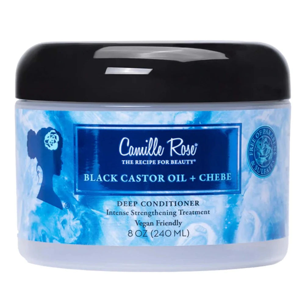 By Camille Rose
CAMILLE ROSE Black Castor Oil + Chebe Deep Conditioner (8oz)