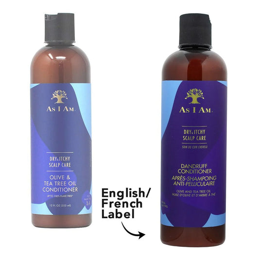 By AS I AM
AS I AM Dry & Itchy Scalp Care Conditioner (12oz)